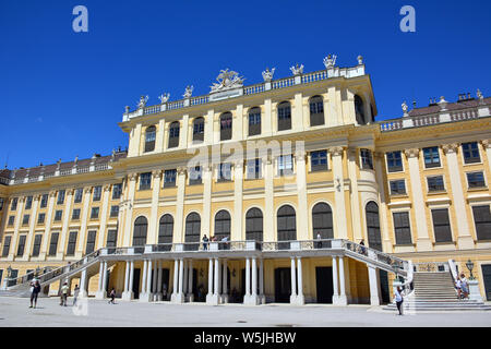 Le palais de Schönbrunn, l'Autriche, l'Europe, UNESCO World Heritage Site Banque D'Images