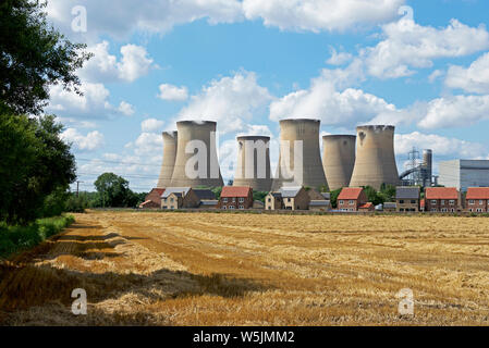 Drax Power Station, North Yorkshire, England UK Banque D'Images