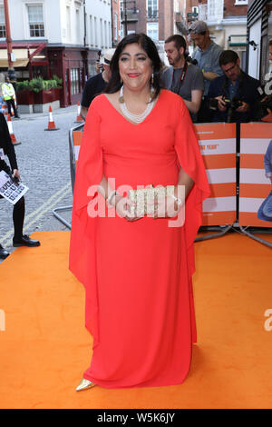 Gurinder Chadha, aveuglé par la lumière - UK, projection de gala Curzon Mayfair, London, UK, 29 juillet 2019, photo de Richard Goldschmidt Banque D'Images