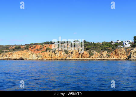 Côte Rocheuse près de Albufeira Banque D'Images