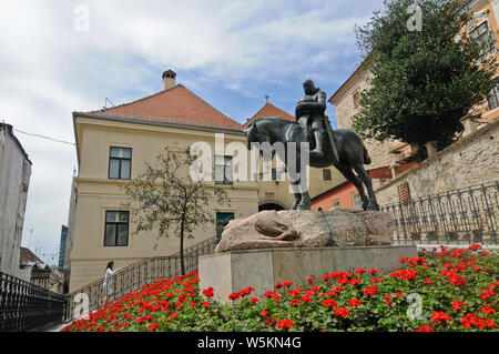 Zagreb: Trg Brace Hrvatskog Zmaja. Croatie Banque D'Images