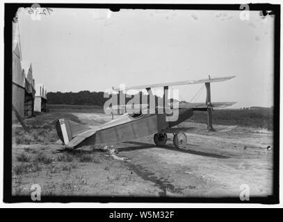 Avion Curtiss. KIRKHAM TRIPLANE. LANGLEY FIELD Banque D'Images