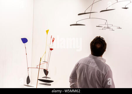 Miami Beach Florida, Centre des congrès de Miami Beach, Art Basel, exposition annuelle d'art, contemporain, shopping shopper shoppers shopping shops ma Banque D'Images