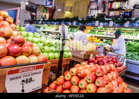 Miami Florida,Coconut Grove,Fresh Market,épicerie,supermarché,entreprise,épicerie,naturel,bio,shopping shopper shoppers shopping magasins marché marke Banque D'Images