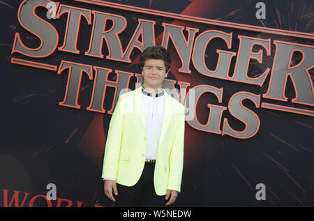 Stranger Things 3 Premiere saison comprend : Gedichten Matarazzo Où : Los Angeles, California, United States Quand : 28 Jun 2019 Apega/WENN.com Crédit : Banque D'Images