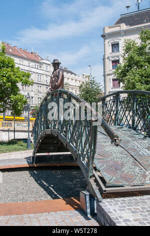 Monument à Imre Nagy Banque D'Images