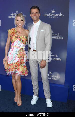 Le 26 juillet 2019, Los Angeles, CA, USA : LOS ANGELES - jan 26 : Debbie Matenopoulos, Cameron Mathison à la caractéristique de l'été 2019, à l'APF Résidence privée le 26 juillet 2019 à Beverly Hills, CA (crédit Image : © Kay Blake/Zuma sur le fil) Banque D'Images