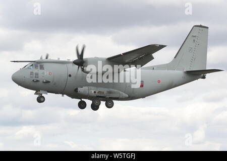 Armée de l'air italienne Alenia C-27 J Spartan au Royal International Air Tattoo à Fairford RIAT 2019 RAF, Gloucestershire, Royaume-Uni Banque D'Images