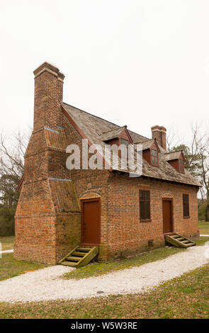 Adam Thoroughgood house Virginia Beach VA Banque D'Images