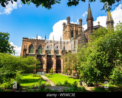 La cathédrale de Chester, Chester, Angleterre Banque D'Images