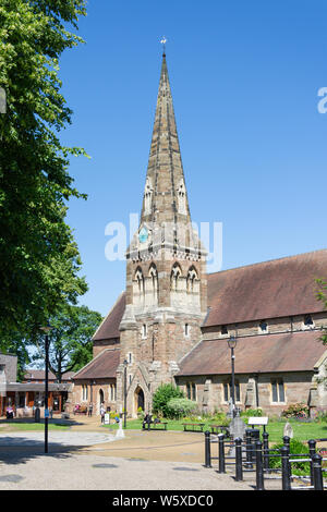 Tous les Saints l'Église et de l'installation, Vicarage Road, Kings Heath Village, Birmingham, West Midlands, England, United Kingdom Banque D'Images