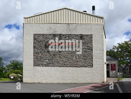 Dewar's Aberfeldy distillerie de whisky. Aberfeldy, Perth et Kinross, Ecosse, Royaume-Uni, Europe. Banque D'Images