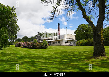 Dewar's Aberfeldy distillerie de whisky. Aberfeldy, Perth et Kinross, Ecosse, Royaume-Uni, Europe. Banque D'Images