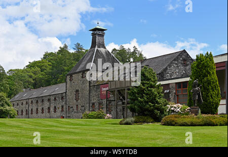 Dewar's Aberfeldy distillerie de whisky. Aberfeldy, Perth et Kinross, Ecosse, Royaume-Uni, Europe. Banque D'Images