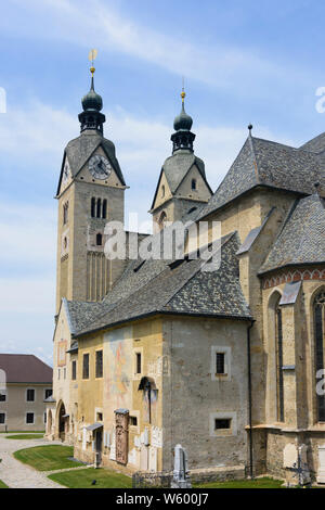 Maria Saal : Maria Saal cathédrale en , Kärnten, Carinthie, Autriche Banque D'Images