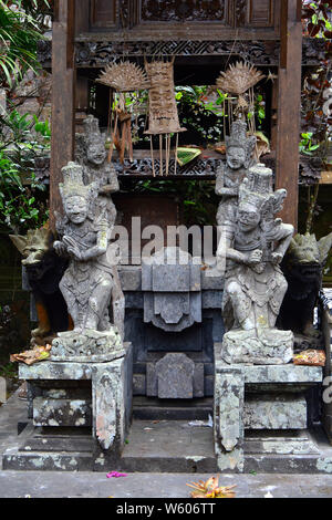 Pura Luhur Batukaru est un temple hindou à Tabanan, Bali, Indonésie, Asie Banque D'Images