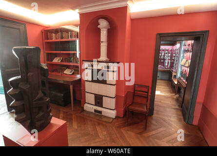 La RÉOUVERTURE DE LA MAISON DE BALZAC, PARIS Banque D'Images