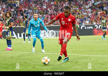 Munich, Allemagne. 30 juillet 2019. Renato SANCHES, FCB 35 les notes, les pousses but pour 1-0 FC BAYERN MUNICH - Football FENERBAHCE ISTANBUL AUDI CUP 2019 , A l l i a n z a r e n a Munich, 30 juillet 2019 saison 2019/2020, FCB, © Peter Schatz / Alamy Live News Banque D'Images