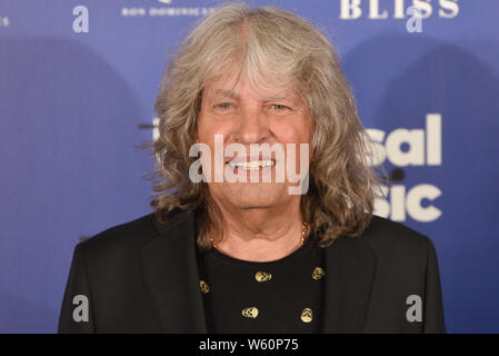 Madrid, Espagne. 30 juillet, 2019. Chanteur de Flamenco José Mercé pose aux médias pendant un photocall avant de son concert à Madrid. Credit : Jorge Sanz/Pacific Press/Alamy Live News Banque D'Images