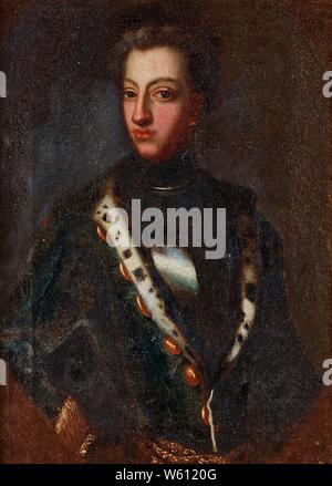 David von Krafft - le roi Charles XII de Suède. Banque D'Images