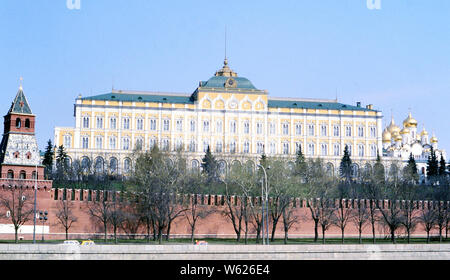 1970 - La Russie Kremlin à Moscou Russie bâtiment ca. 1978 Banque D'Images