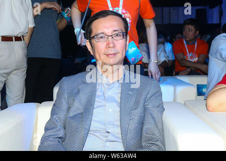 --FILE--Daniel Zhang Yong, directeur général de Groupe d''Alibaba, est photographié au cours d'une réunion à Shanghai, Chine, 19 septembre 2016. Alibaba a déclaré lundi 10 septemb Banque D'Images