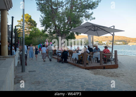 Puerto Pollensa, Mallorca Banque D'Images