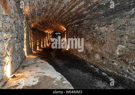 Le Mexique, Puebla ville, Secrets de tunnels de Puebla Banque D'Images
