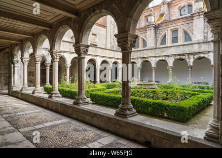 Cloître de la cathédrale de Lamego portugal Douro Valley Banque D'Images