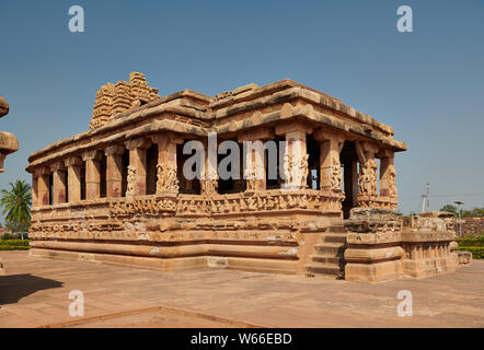 Temple de Durga, Aihole, Karnataka, Inde Banque D'Images