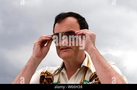 Quentin Tarantino participant à un photocall pour Il était une fois... À Hollywood, qui a eu lieu au Corinthia Hotel, Londres. Banque D'Images