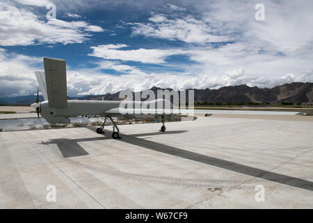 Un CH-4 de fabrication chinoise (Caihong-4 ou 4) arc-en-ciel de reconnaissance armés, de moyenne altitude longue endurance unmanned aerial vehicle (UAV), développé par le menton Banque D'Images