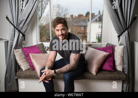 Rugby player Danny Cipriani. Banque D'Images