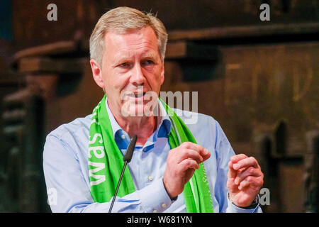 Dortmund/Allemagne, 22.06.2019 : l'ancien président allemand Christian WULFF a prononcé un discours à l'Église protestante à Dortmund 2019 Congrès sur le thème "Chrétiens et Musulmans - à quel point la religion ne notre société trust ?" Banque D'Images