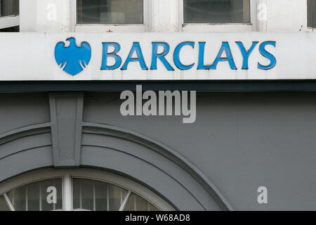 Londres, Royaume-Uni. 31 juillet, 2019. Logo de la Barclays Bank à Londres. Credit : Dinendra Haria SOPA/Images/ZUMA/Alamy Fil Live News Banque D'Images