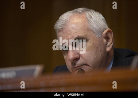 Juillet 31, 2019, Washington, District of Columbia, United States USA : Le sénateur Jack Reed (démocrate du Rhode Island) parle pendant le comité du Sénat américain sur les crédits concernant la surveillance de la FAA sur la colline du Capitole à Washington, D.C., États-Unis le 31 juillet 2019. (Crédit Image : © Stefani Reynolds/CNP via Zuma sur le fil) Banque D'Images