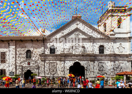 Basilica Minore del Santo Nino Église, Cebu City, Cebu, Philippines Banque D'Images