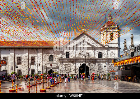 Basilica Minore del Santo Nino Église, Cebu City, Cebu, Philippines Banque D'Images