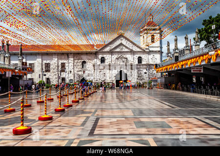 Basilica Minore del Santo Nino Église, Cebu City, Cebu, Philippines Banque D'Images