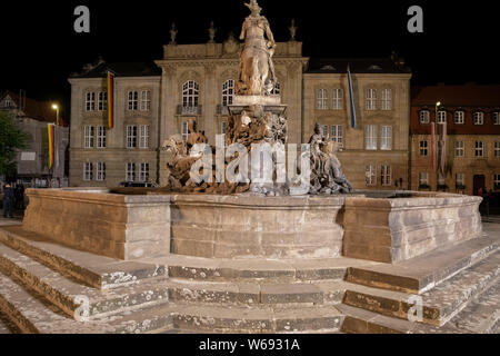 Staatsempfang Impressionen vom im Anschluss an die Eröffnung der Richard-Wagner-Festspiele 2019 im neuen Schloss Bayreuth. Bayreuth, 25.07.2019 Banque D'Images