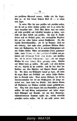 De Bericht aus seinem Leben (Arndt) 099. Banque D'Images