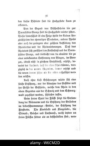 De Der Rhein von Basel bis Mannheim (Tulla) 037. Banque D'Images