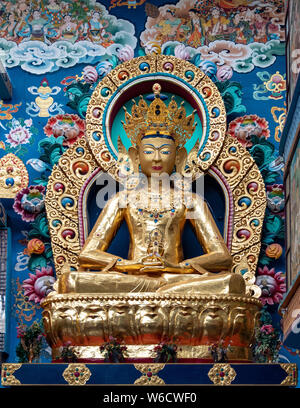 Le monastère Nyingmapa Namdroling est le plus grand centre d'enseignement de la lignée Nyingma du bouddhisme tibétain dans le monde.