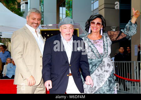 30 juillet 2019, Hollywood, Californie, USA : J16057CHW.Hollywood Chamber of Commerce rend hommage à Stacy Keach avec étoile sur le Hollywood Walk of Fame.1628 Vine Street, près de la célèbre coin de Hollywood & Vine, Hollywood, Californie, USA .07/31/2019 .MATT LEBLANC, STACY KEACH ET MALGOSIA TOMASSI KEACH.Â©Clinton H.Wallace/Photomundo/ Photos International Inc (crédit Image : © Clinton Wallace/Globe Photos via Zuma sur le fil) Banque D'Images