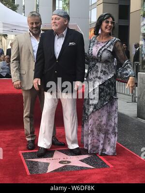 Le 31 juillet 2019, Hollywood, Californie, USA : J16057CHW.Hollywood Chamber of Commerce rend hommage à Stacy Keach avec étoile sur le Hollywood Walk of Fame.1628 Vine Street, près de la célèbre coin de Hollywood & Vine, Hollywood, Californie, USA .07/31/2019 .MATT LEBLANC, STACY KEACH ET MALGOSIA TOMASSI KEACH.Â©Clinton H.Wallace/Photomundo/ Photos International Inc (crédit Image : © Clinton Wallace/Globe Photos via Zuma sur le fil) Banque D'Images