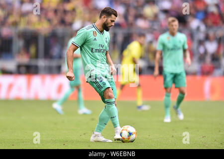 MUNICH, ALLEMAGNE - 31 juillet : Jose Ignacio Fernandez au cours de l'Audi cup 2019 3ème place match entre le Real Madrid et à l'Allianz Arena Fenerbahce le 31 juillet 2019 à Munich, Allemagne. (Photo par PressFocus/MO Media) Banque D'Images