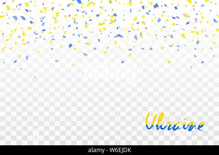 24 août. Le jour de l'indépendance de l'Ukraine. Concept créatif pour des bannières, des affiches et d'impression. Vector illustration Illustration de Vecteur