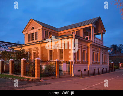 Dans la rue soviétique Plyos. Oblast d'Ivanovo. La Russie Banque D'Images