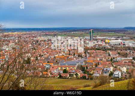 L'Allemagne, les maisons de ville de Berlin d'en haut Banque D'Images