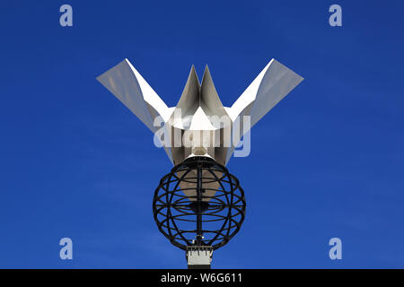 Le monument dans la ville de Padang, Indonésie Banque D'Images